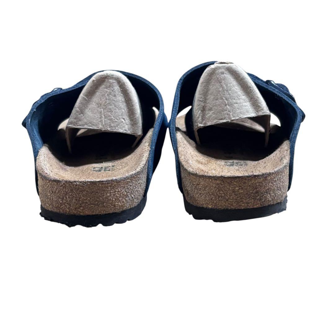 Ken【極美品】ビルケンシュトック　チューリッヒ　ネイビー　　27cm