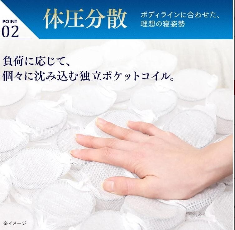 アイリスオーヤマ マットレス シングル PMTS21H-S 厚さ21cm