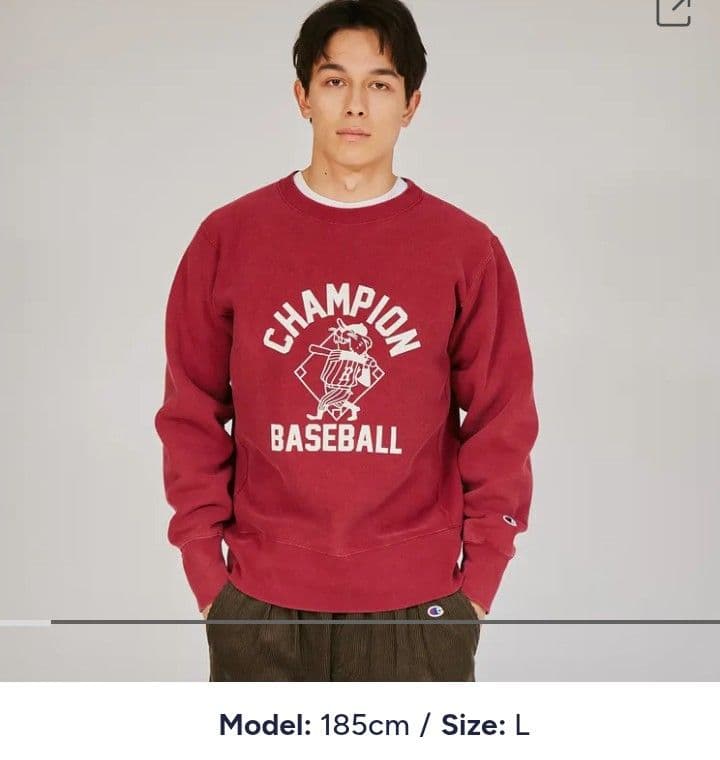 チャンピオン　XL　スウェット　裏起毛　リバースウィーブ　黒