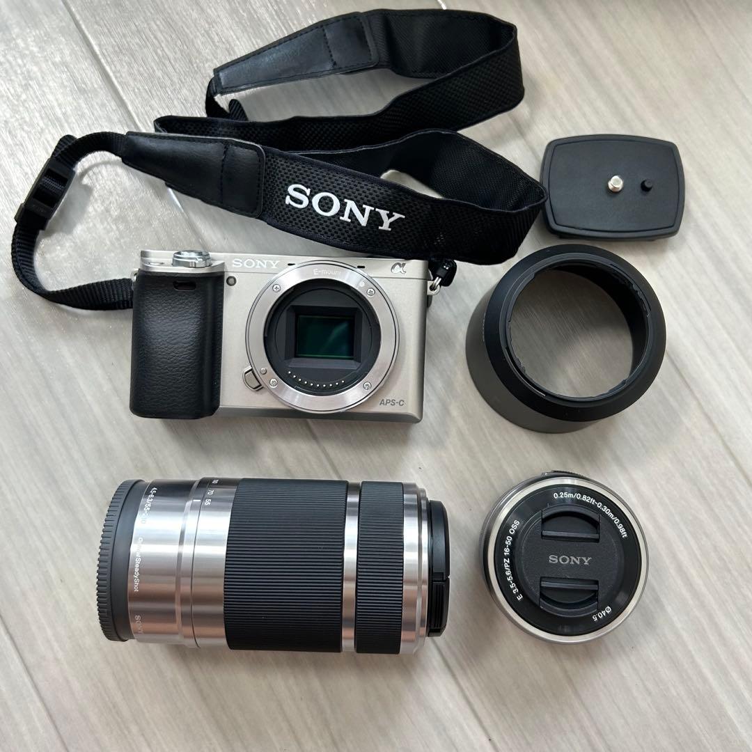 SONY α6000 ILCE-6000Y ダブルズームレンズキット