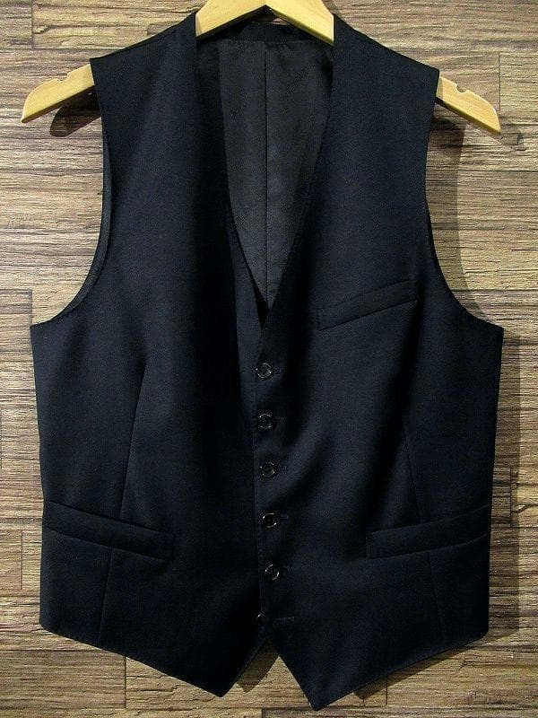 美品 ワコマリア × ロロピアーナ スーパー130's ウール ベスト ジレ M