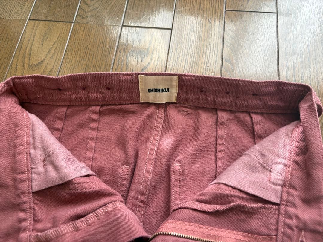 【美品】Shishikui Painter pants D.PINKサイズ32