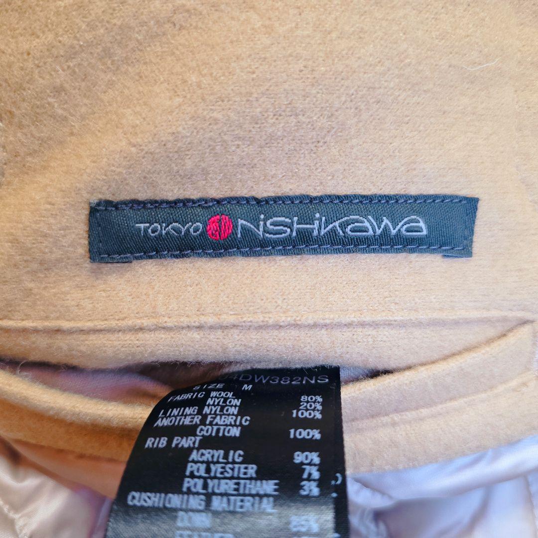 nano universe ナノユニバース 西川ダウン ダッフル キャメル M