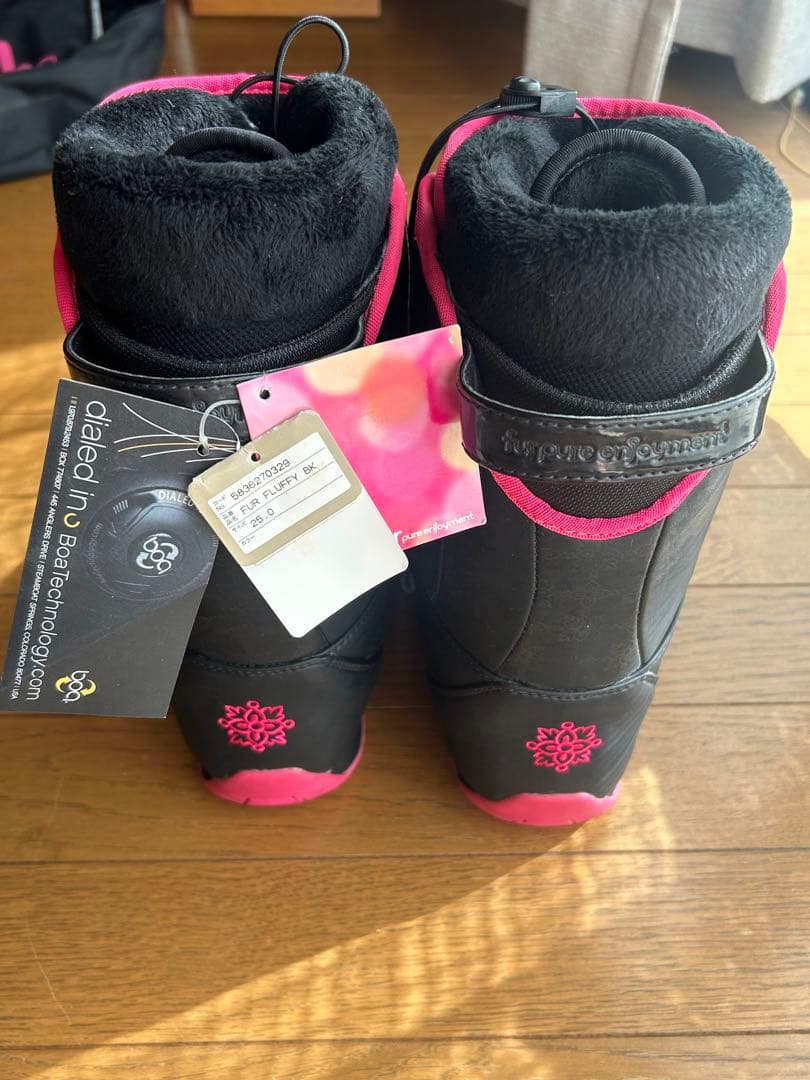 女性用スノボー板&スノーボードブーツ US 6.5 3点セット