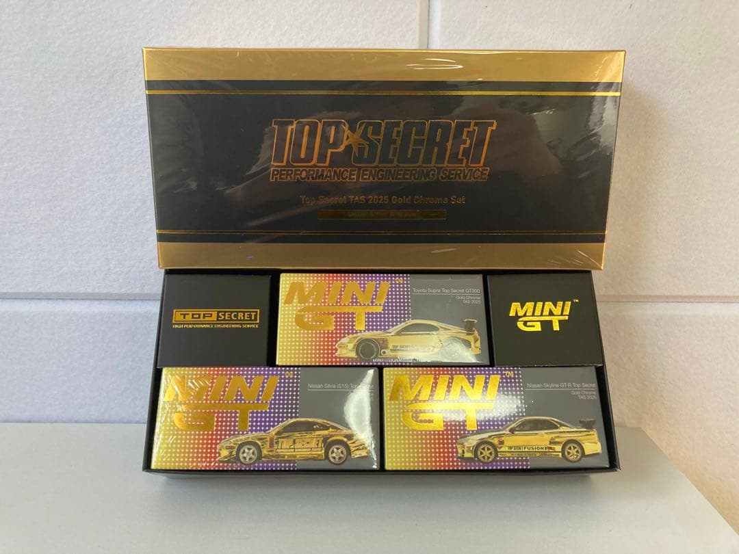MINI GT TOP SECRET 2025オートサロン限定3台セット