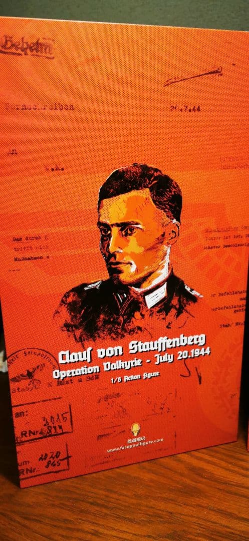 1/6 フィギュア　CLAUS VON STAUFFENBERG A Set