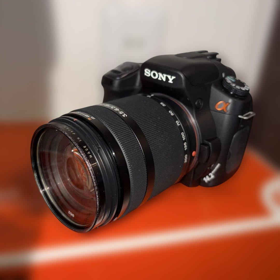 SONY α350 デジタル一眼レフカメラ バッテリー メモリー付 送料無料