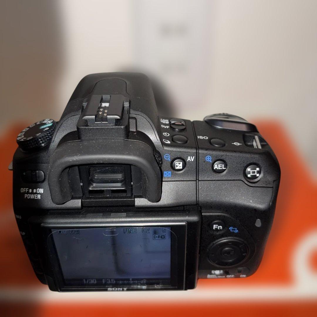 SONY α350 デジタル一眼レフカメラ バッテリー メモリー付 送料無料