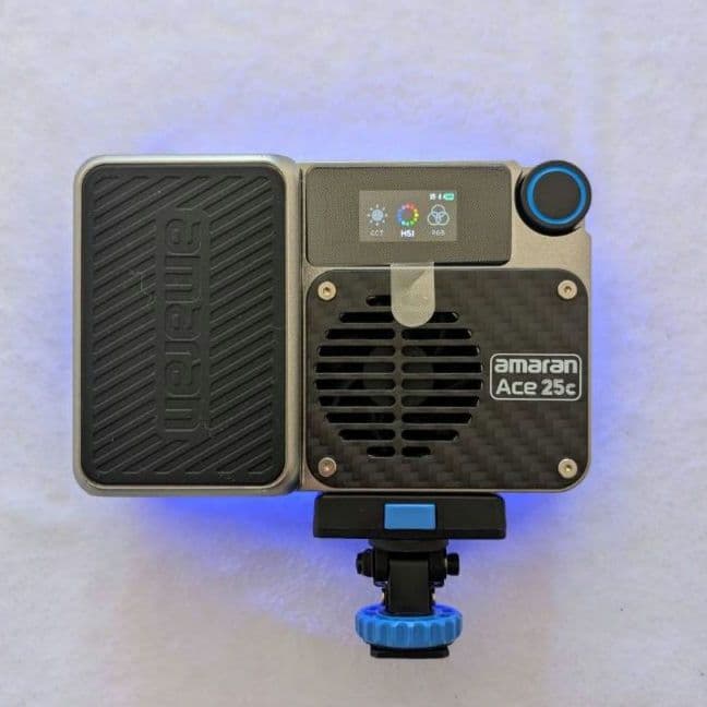 【ほぼ未使用】Amaran Ace 25c RGB 撮影ライト 照明 小型
