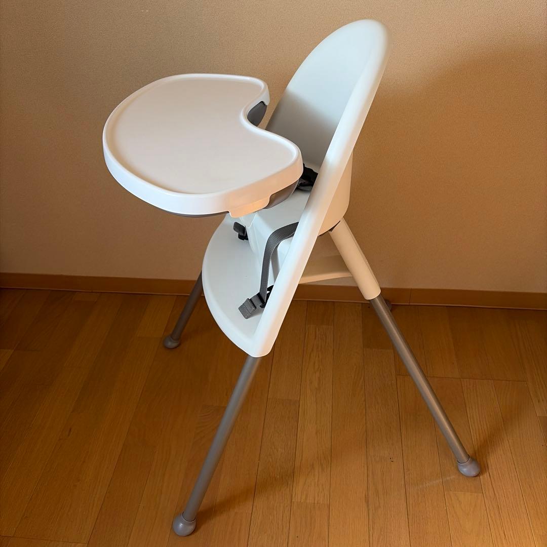 【説明書付き】ベビービョルン　ハイチェア　足の色　グレー
