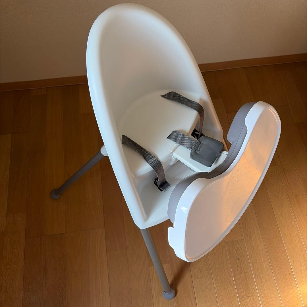 【説明書付き】ベビービョルン　ハイチェア　足の色　グレー