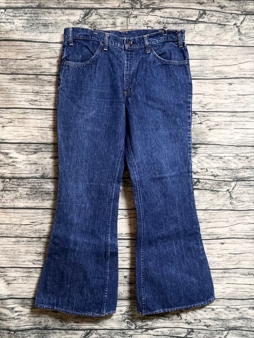 70s Levi's リーバイス 684 0217 ベルボトム 42タロン 34