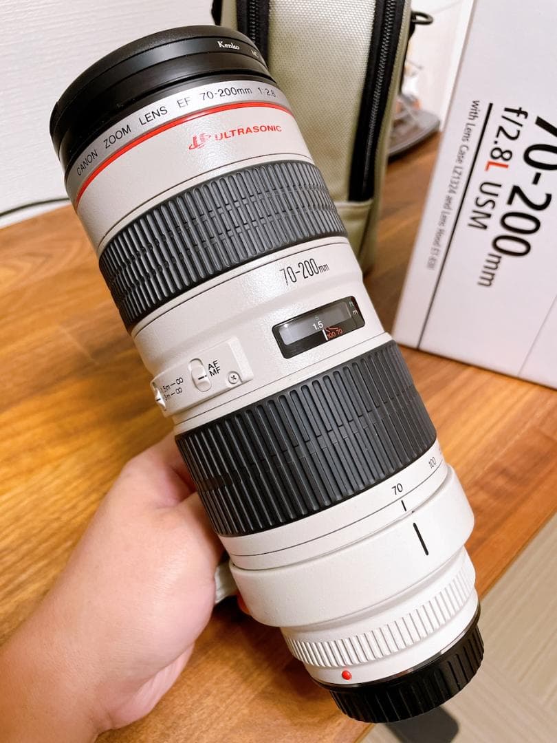 極美品 Canon EF70-200mm f/2.8L USM 箱付