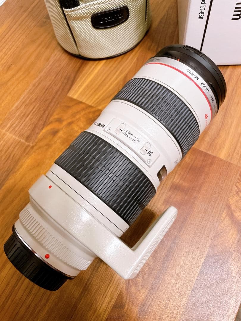 極美品 Canon EF70-200mm f/2.8L USM 箱付
