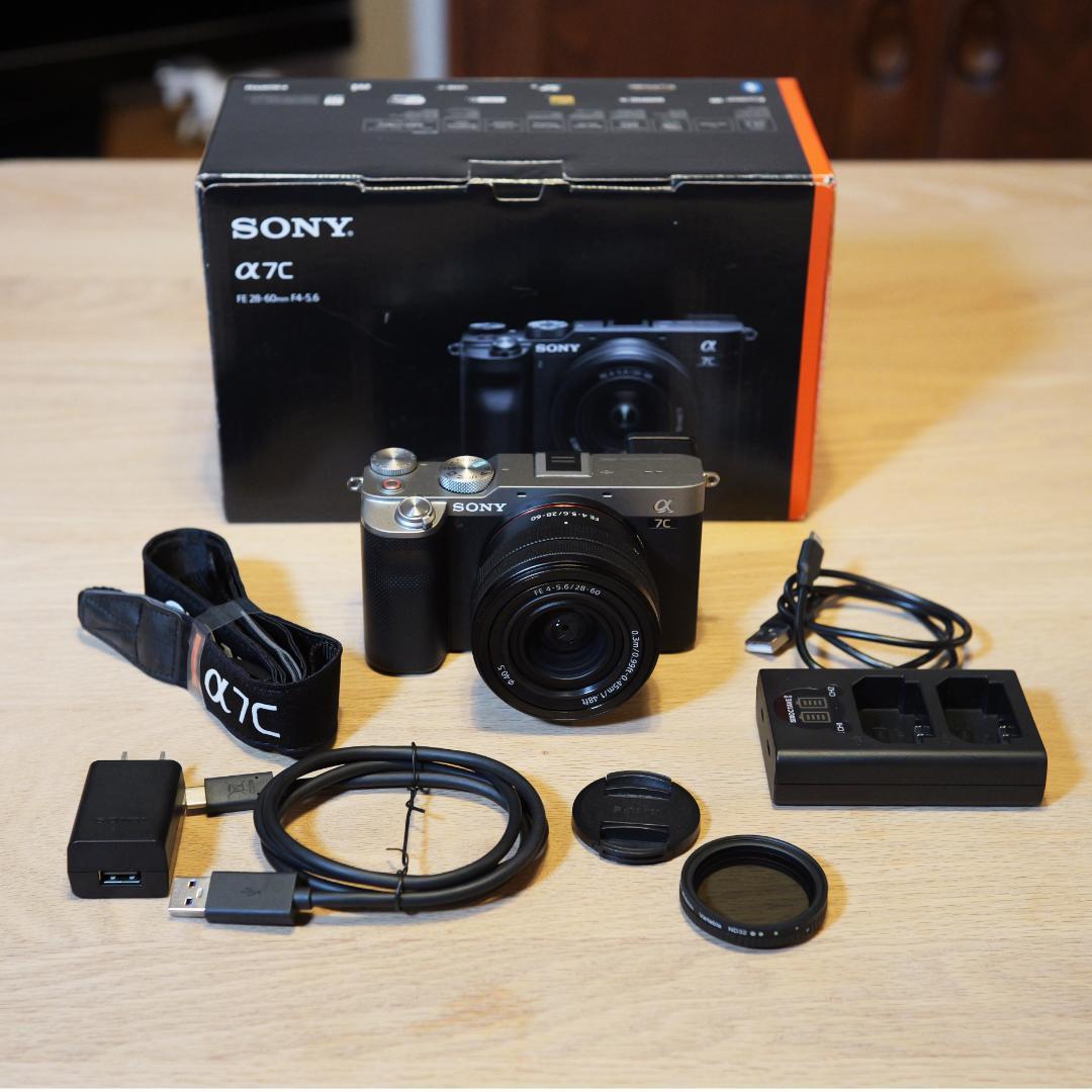 【ぬみ※NDなし】SONY α7C 28-60mmレンズキット