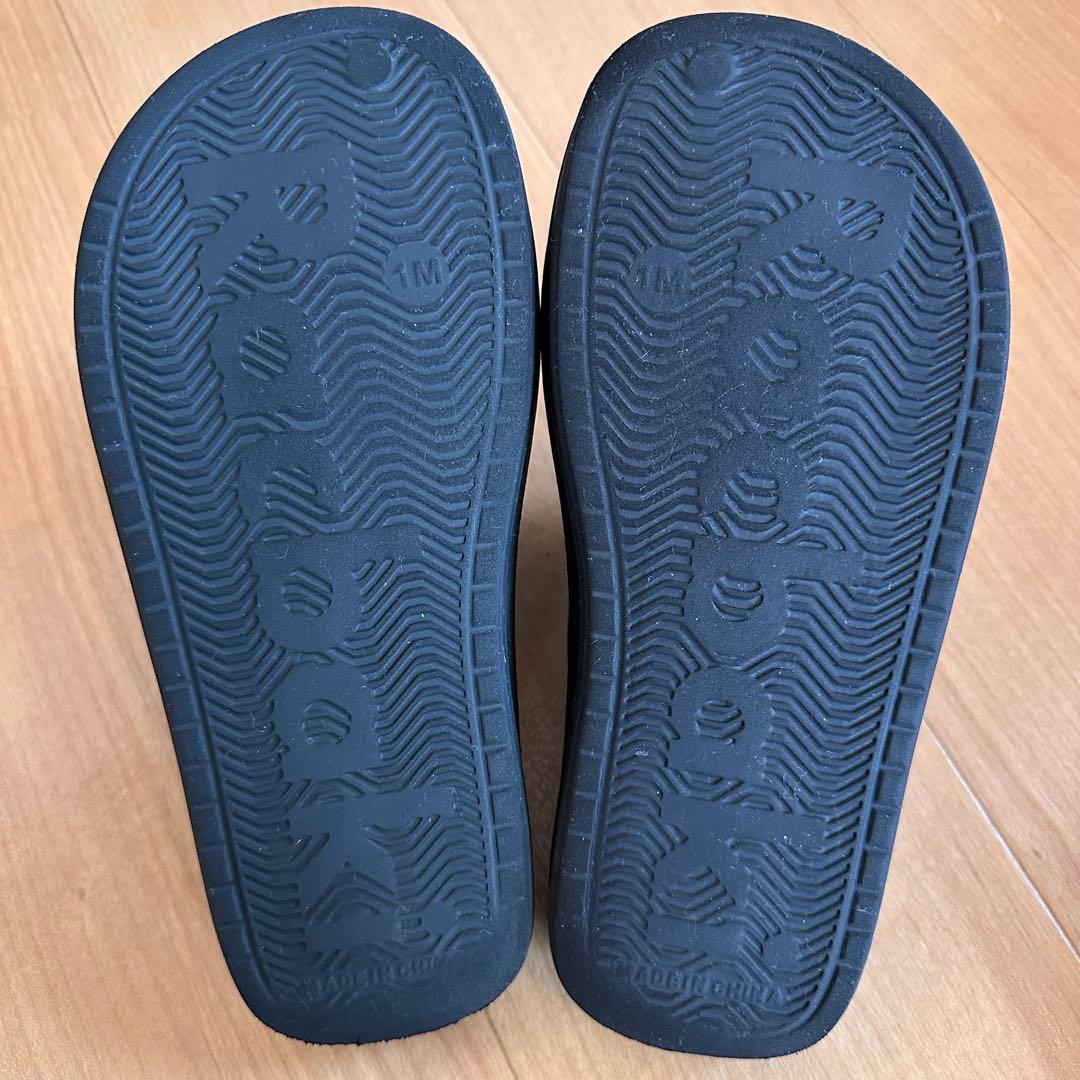 Racbaki ラクバキ イージーサンダル ラップ ブラック　M