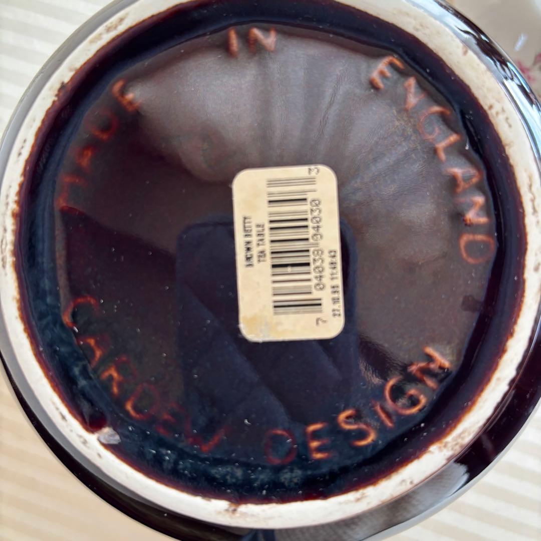 英国製　カーデュー コレクタブルティーポット　　ブラウン・ベティ