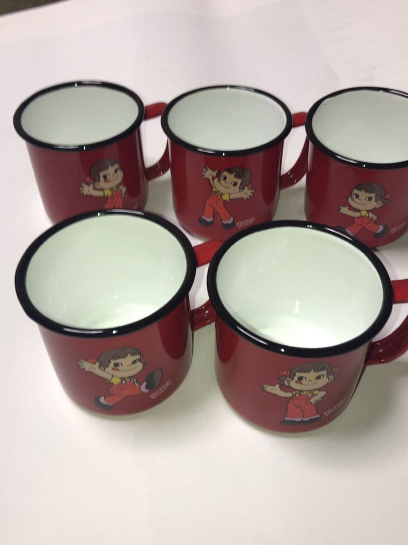 ペコちゃんホーローカップ&ポットセット