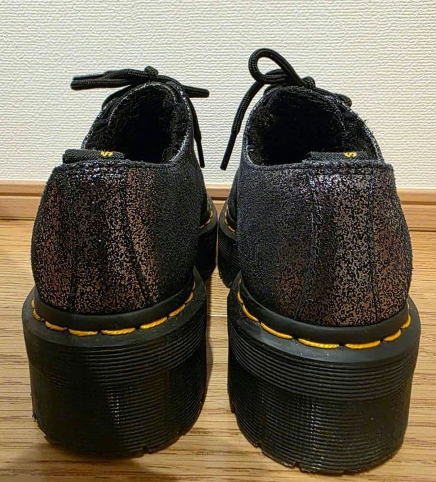 Dr. Martensドクターマーチン グリッター厚底シューズ