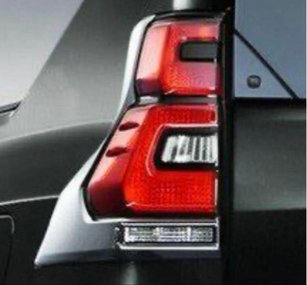 ランクル　プラド　PRADO 150系　純正　メッキ　リヤコンビガード