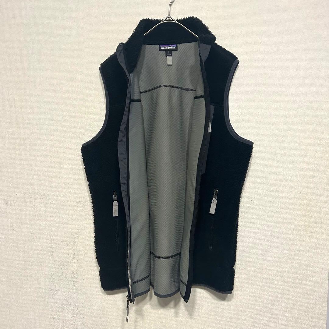 パタゴニア フリース ベスト ブラック 黒 L size 送料込み　匿名配送