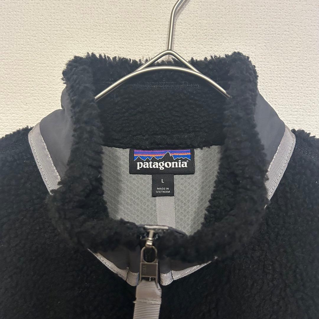 パタゴニア フリース ベスト ブラック 黒 L size 送料込み　匿名配送