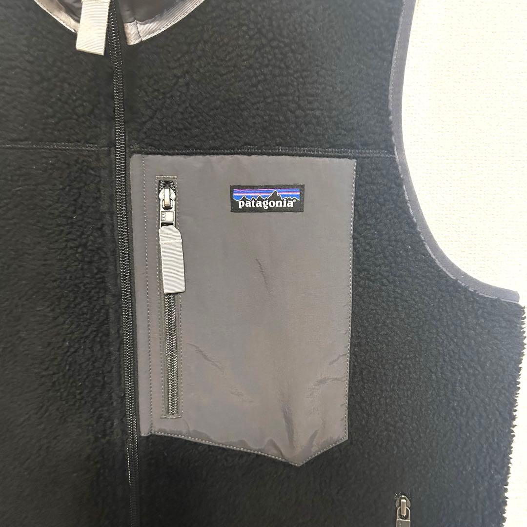 パタゴニア フリース ベスト ブラック 黒 L size 送料込み　匿名配送