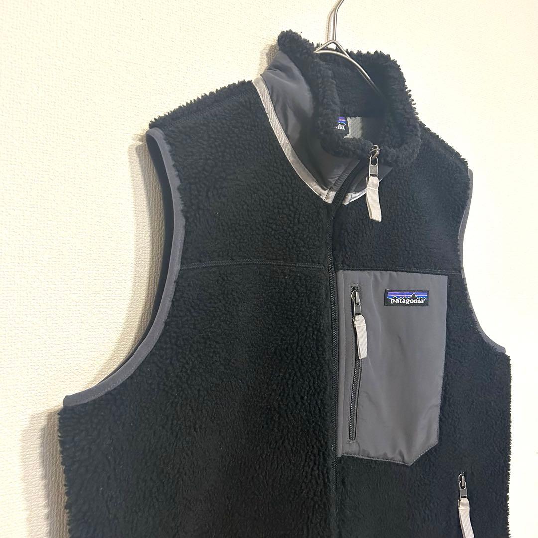 パタゴニア フリース ベスト ブラック 黒 L size 送料込み　匿名配送