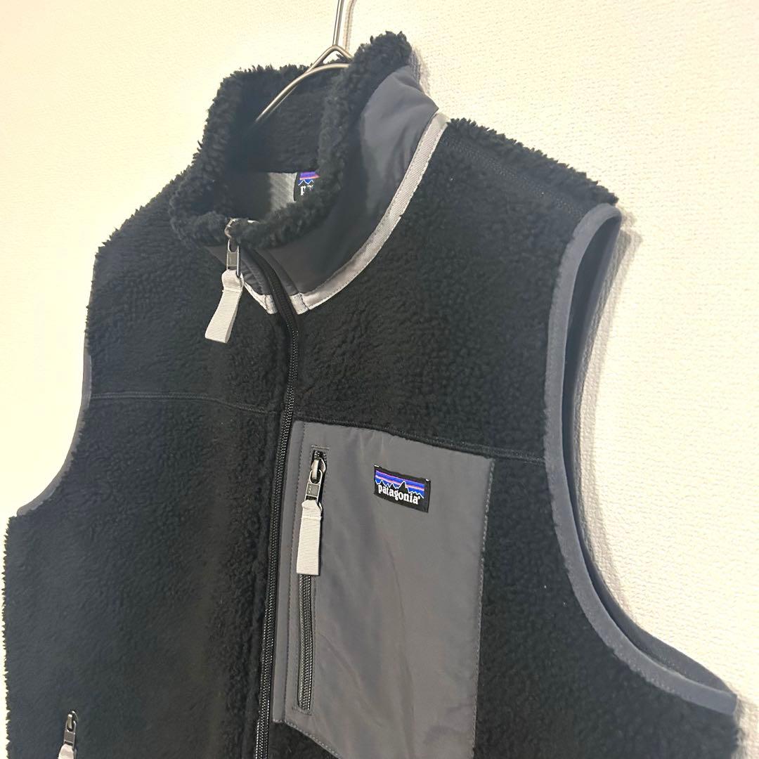 パタゴニア フリース ベスト ブラック 黒 L size 送料込み　匿名配送