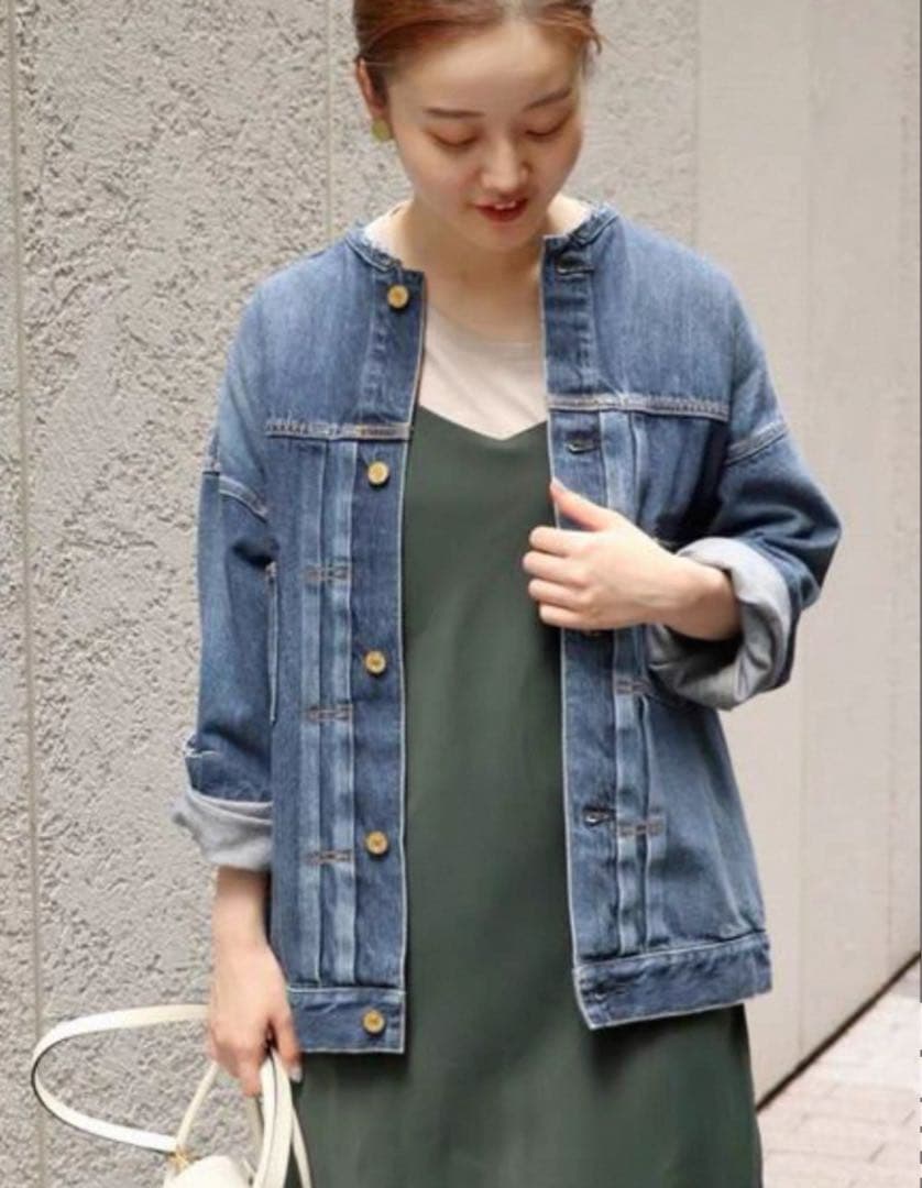 【新品】 イエナ リメイククルーズデニムブルゾン　サイズ36