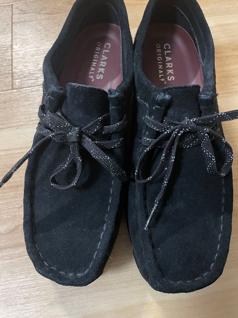 ゴールド極美品Clarksクラークス オリジナルズ ワラビー ゴアテックス