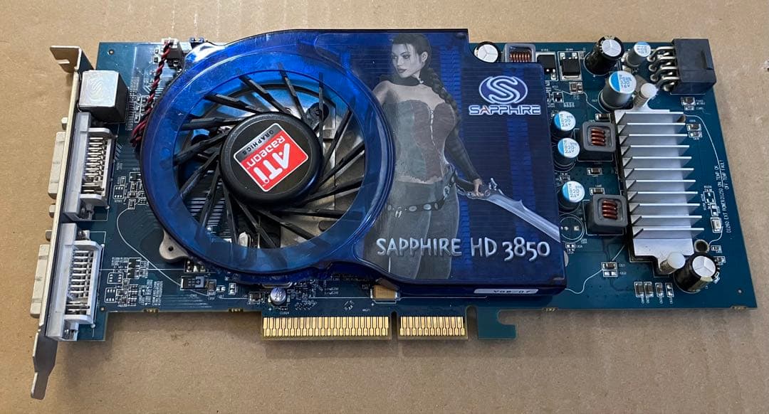 Sapphire ビデオカード HD 3850 512MB AGP
