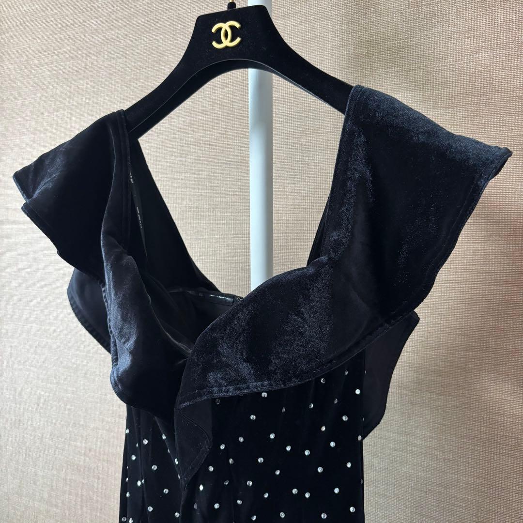 セルフポートレート self-portrait クリスタル ミニ ワンピース