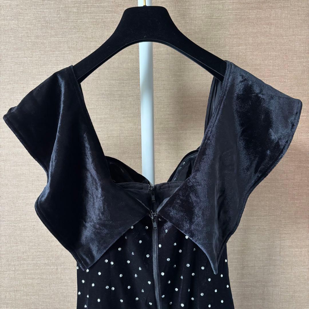 セルフポートレート self-portrait クリスタル ミニ ワンピース