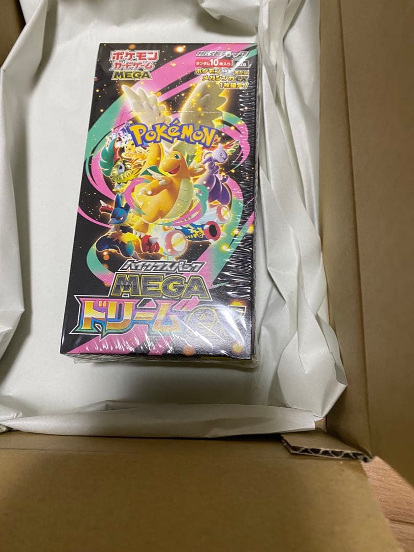 ポケモンカード MEGA ドリーム ex 1BOX シュリンク付き