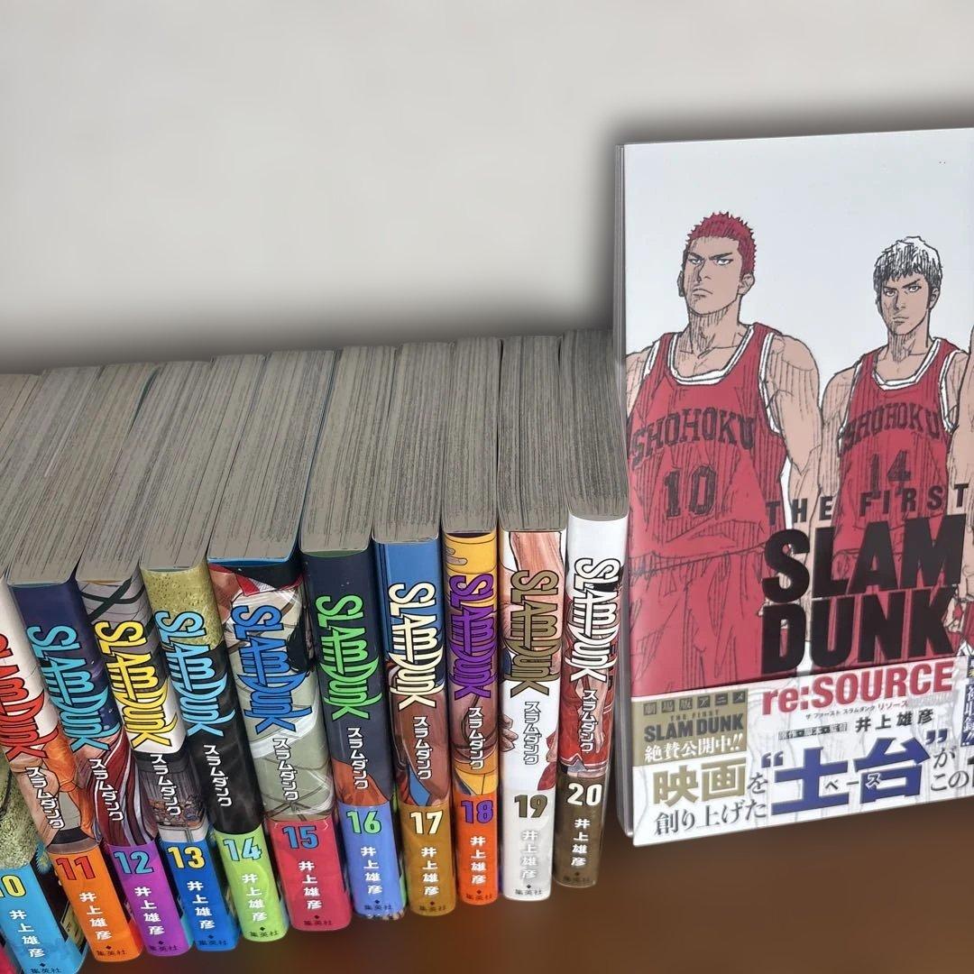 SLAM DUNK 新装再編版 全20巻 セット+映画本