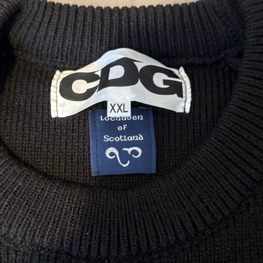 CDG COMME des GARCONS ロングバックニット