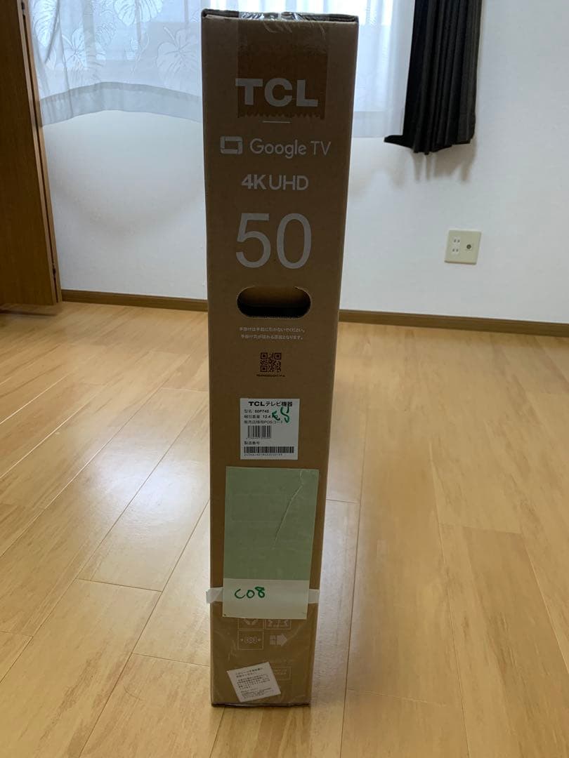 TCL 50インチ 4Kスマート液晶テレビ