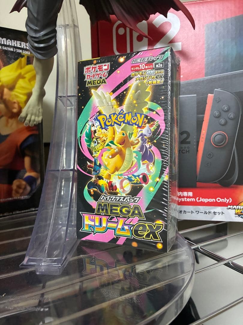 シュリンク付き　ポケモンカードハイクラスパックMEGAドリームEX