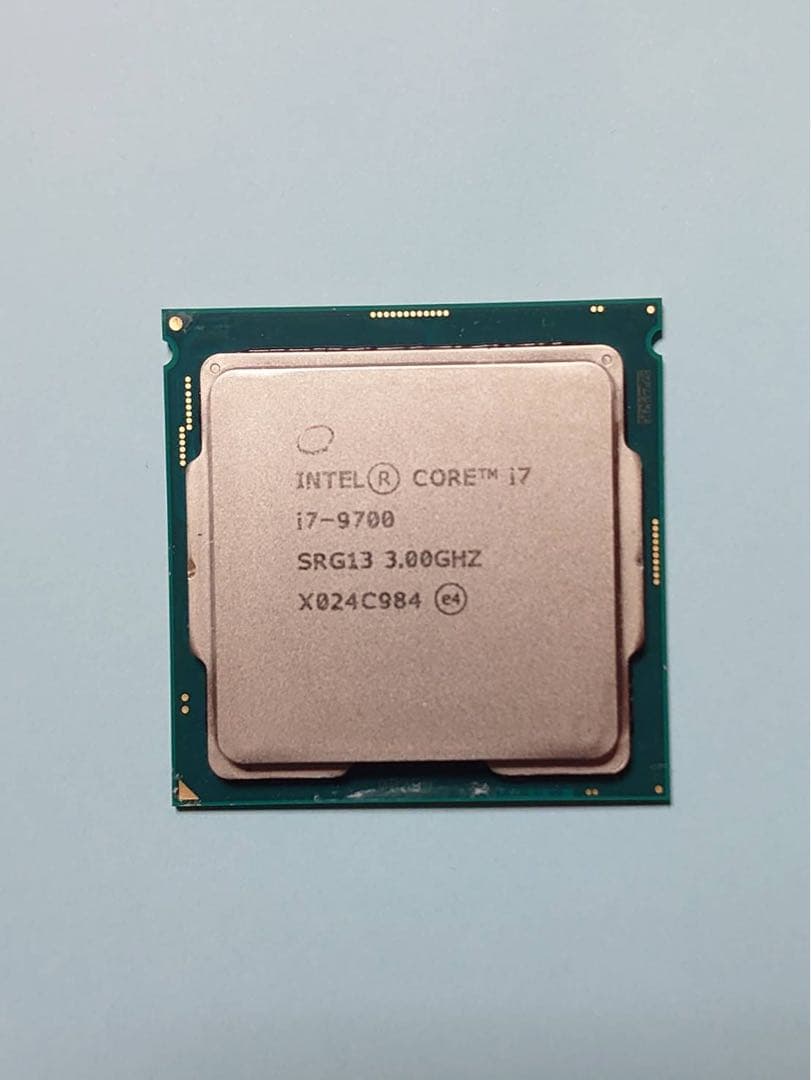 【中古品】intel Core i7-9700 Processor