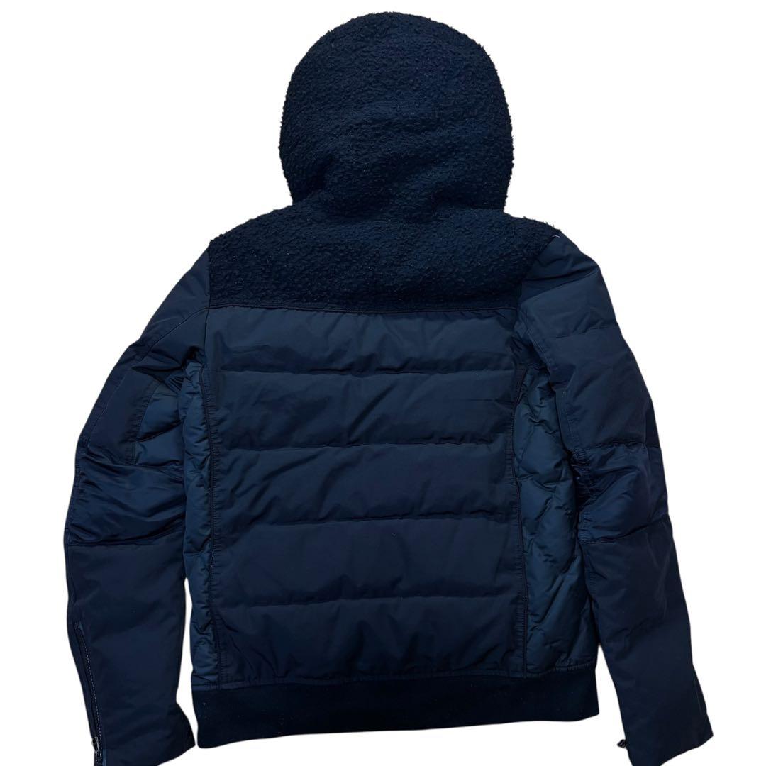 ロアーガンズ × ザンター ダウンジャケット ブラック　ボア　y2k 切り替え