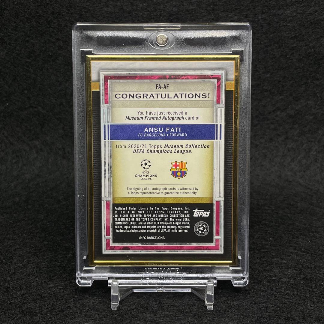 Topps Museum Collection アンスファティ 直筆サインカード