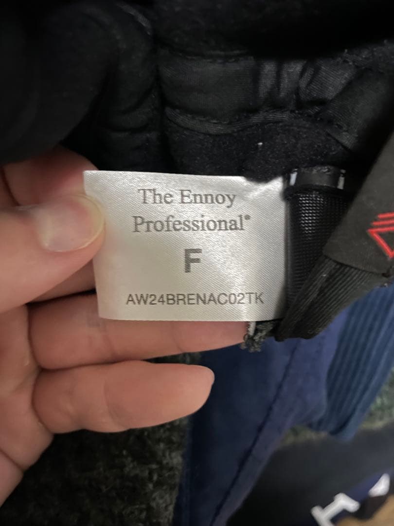 The Ennoy Professional キャップ 黒