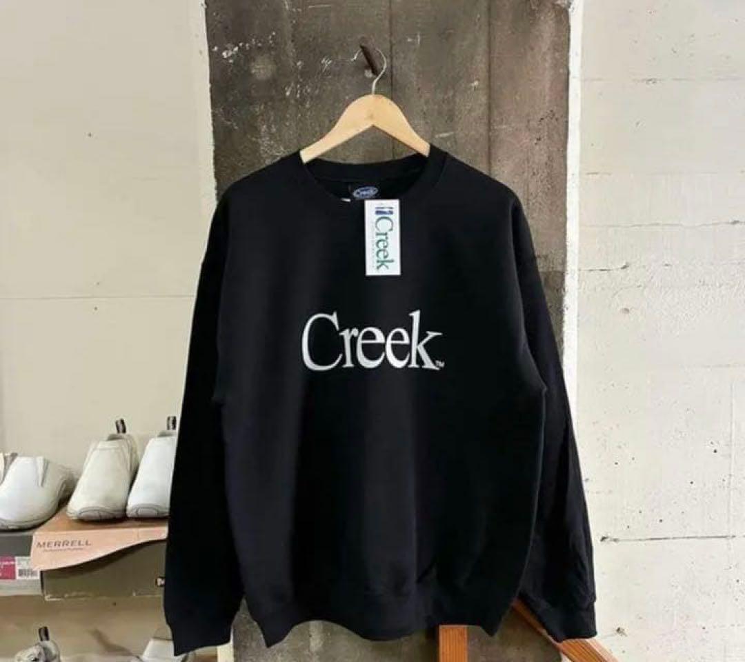 ハ*シ様 Creek Angler's Device クリーク　スウェット　黒