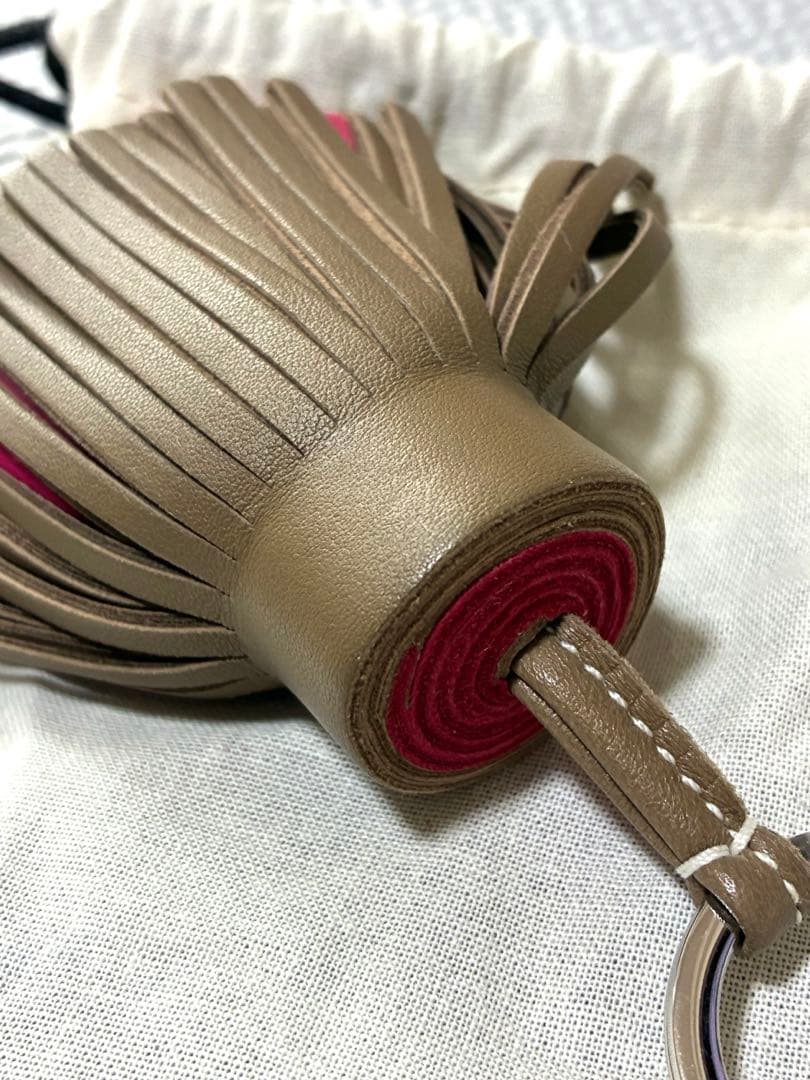 エルメス　カルメン　エトープ　美品　キーホルダー　チャーム　HERMES