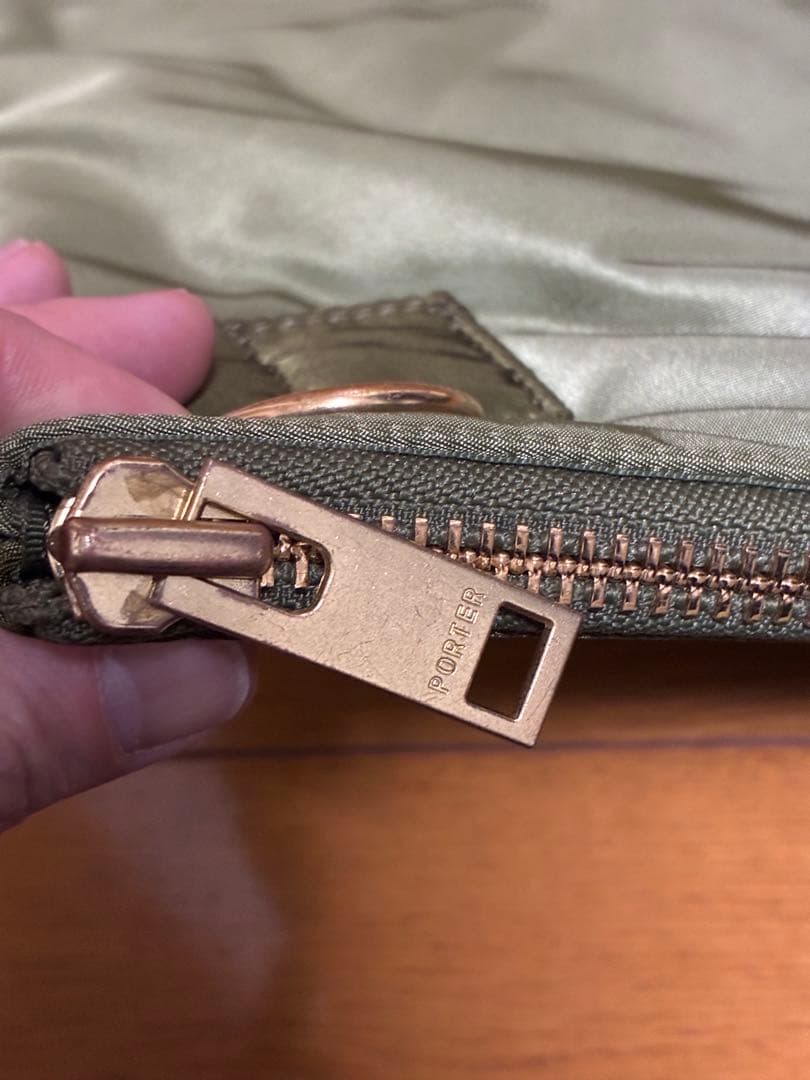 メゾンキツネ×ポーター コラボ ヘルメットバック オリーブ PORTER キツネ