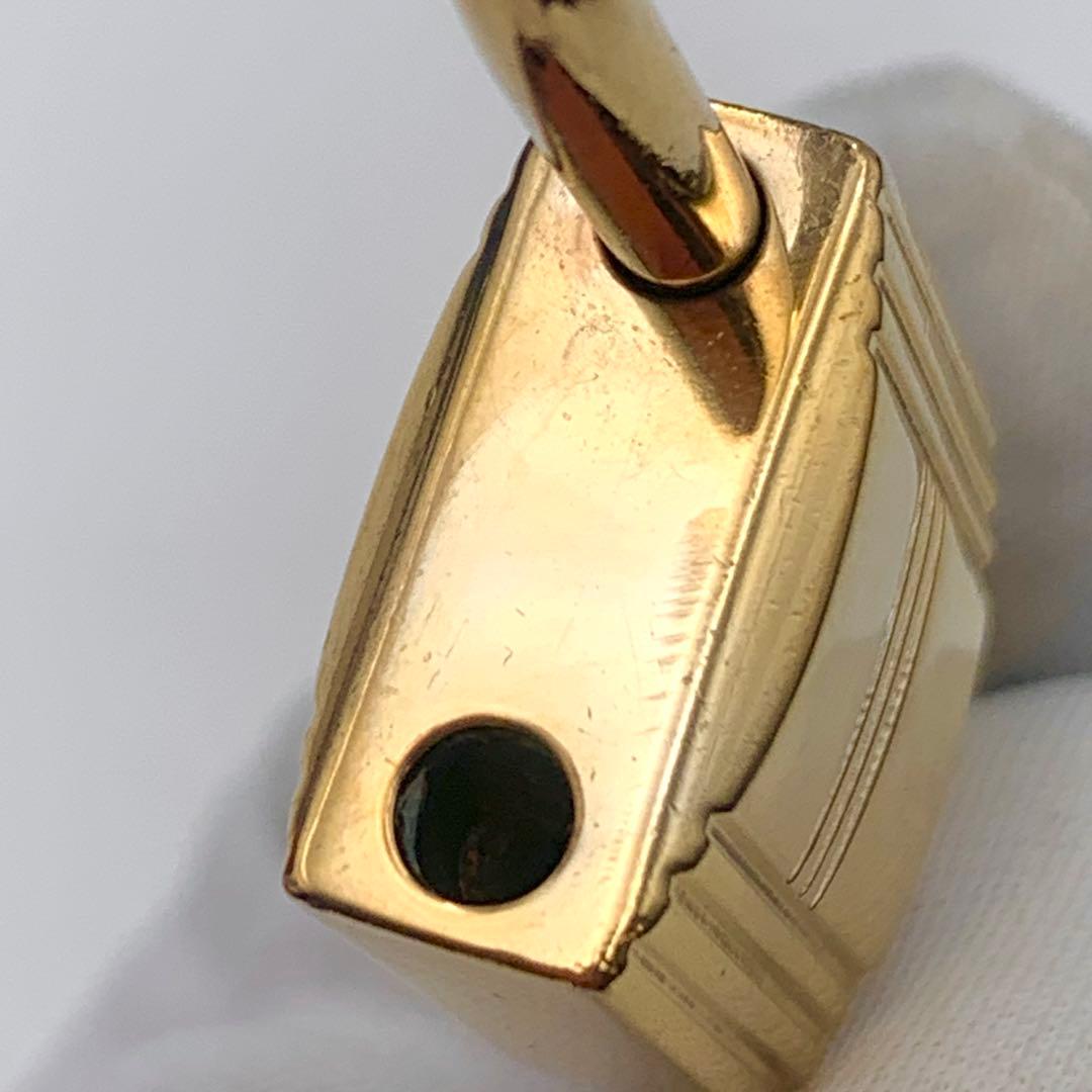 HERMES エルメス カデナ 121番 ゴールド 24Kメッキ 鍵付き 南京錠