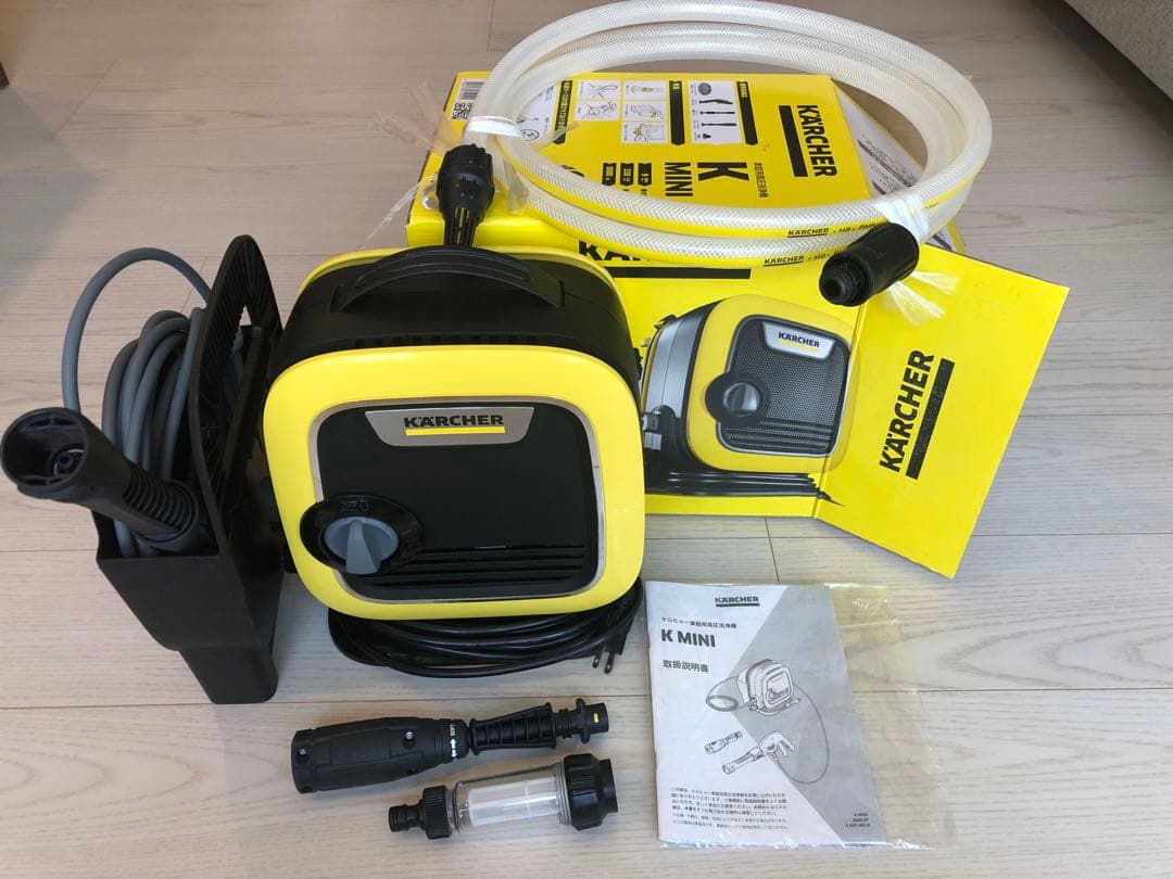 【おまけ付き】美品 KARCHER K MINI 高圧洗浄機本体