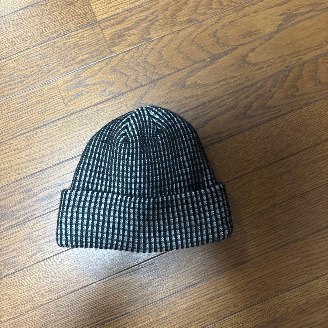 NOAH ニット帽 ブラック・ホワイト