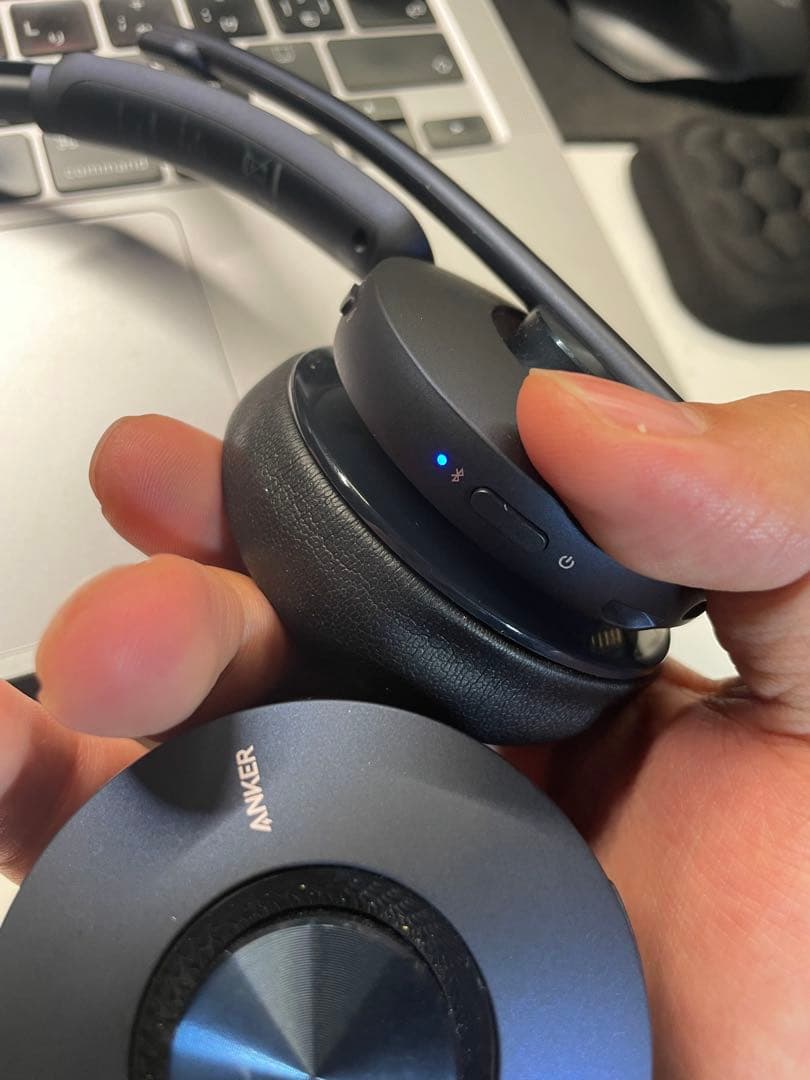 ワイヤレスヘッドセット anker powerconf H700